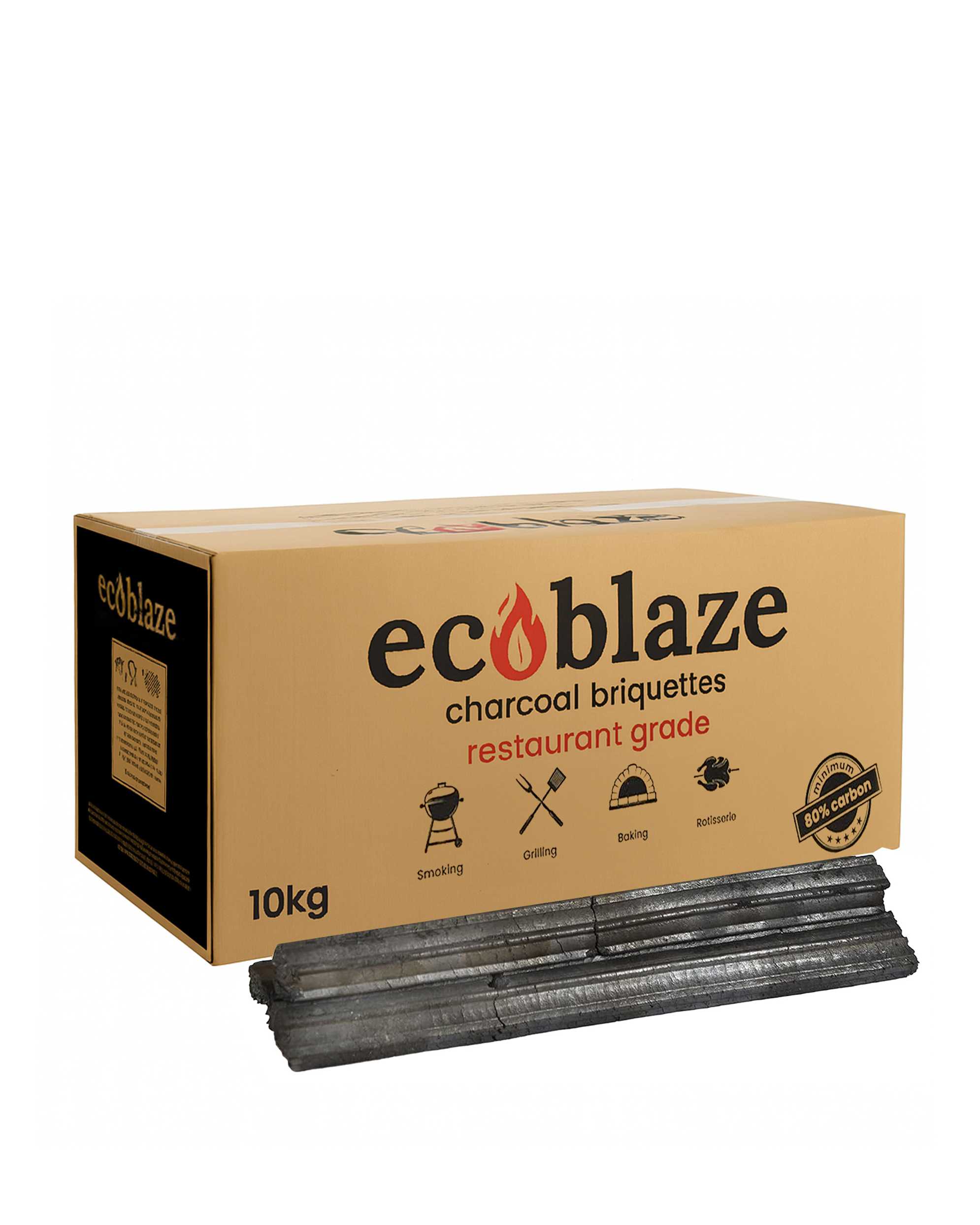 Ecoblaze Charcoal Briquettes - 1 Box
